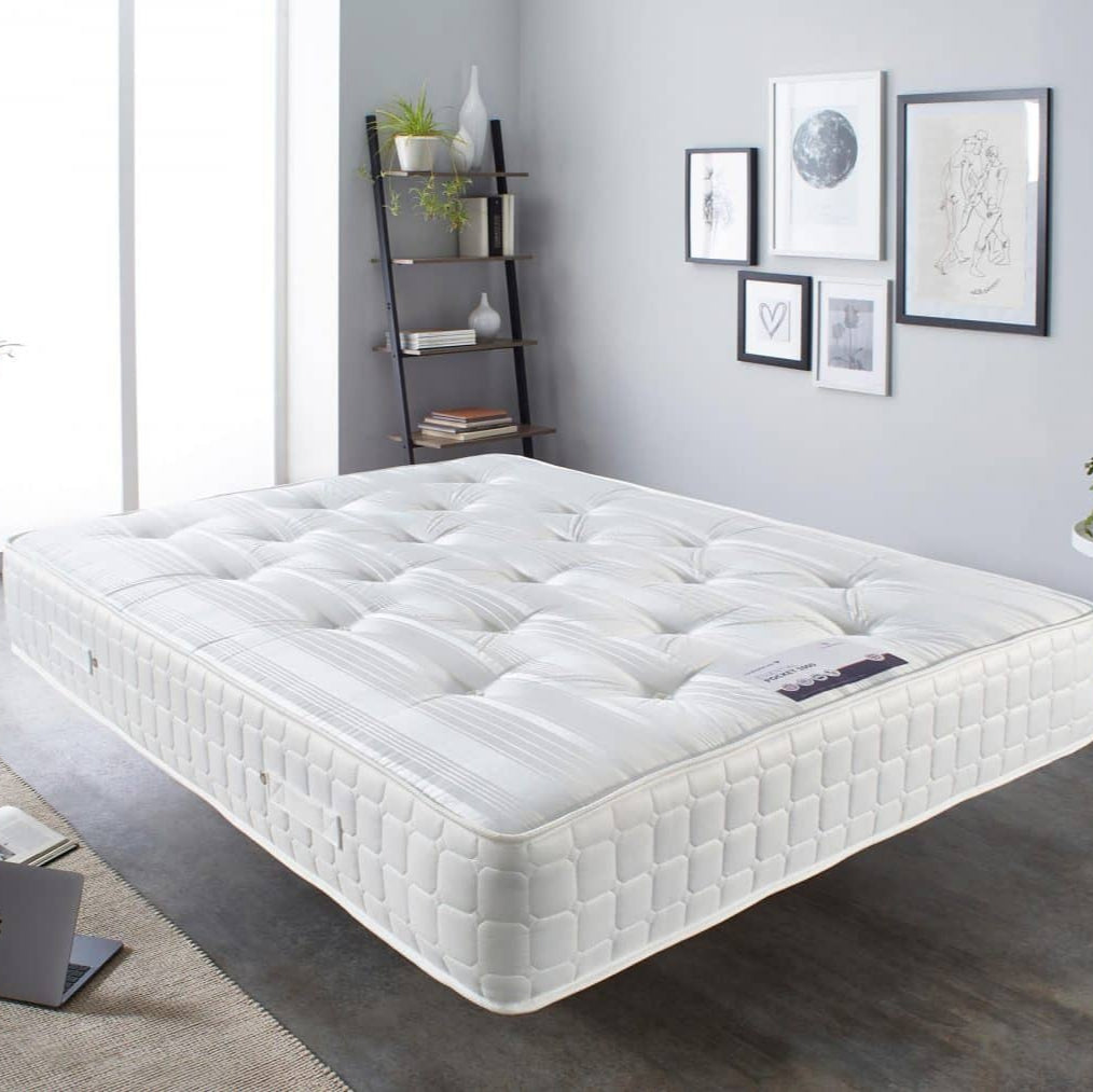 Funkybedz - 1000 Luxury Pocket Sprung Mattress