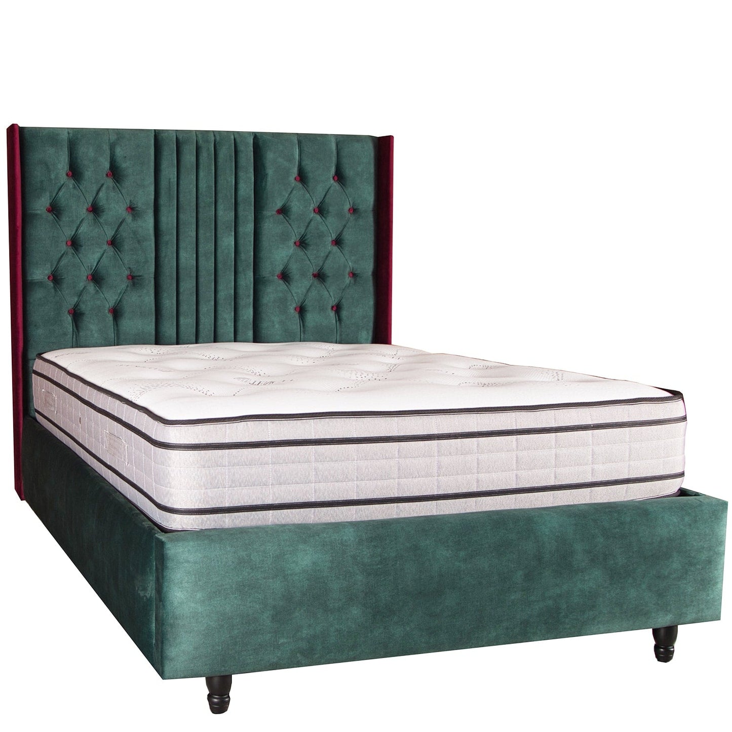 Funkybedz - Belfast Upholstered Bed Frame
