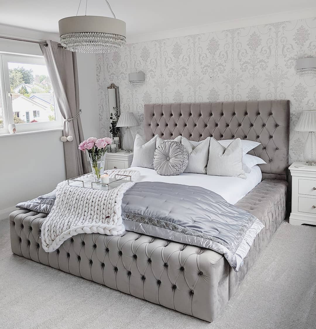Funkybedz - Kensington Chesterfield Upholstered Bed Frame