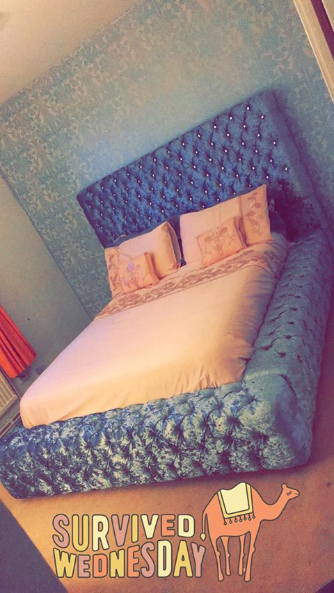Funkybedz - Kensington Chesterfield Upholstered Bed Frame