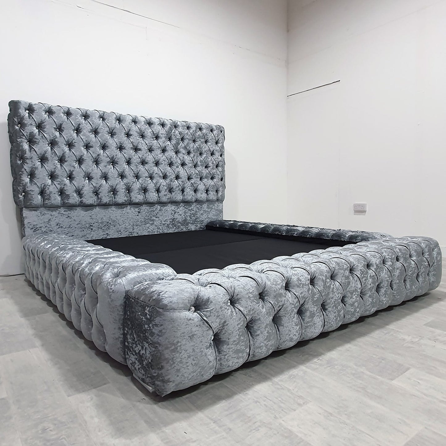 Funkybedz - Kensington Chesterfield Upholstered Bed Frame