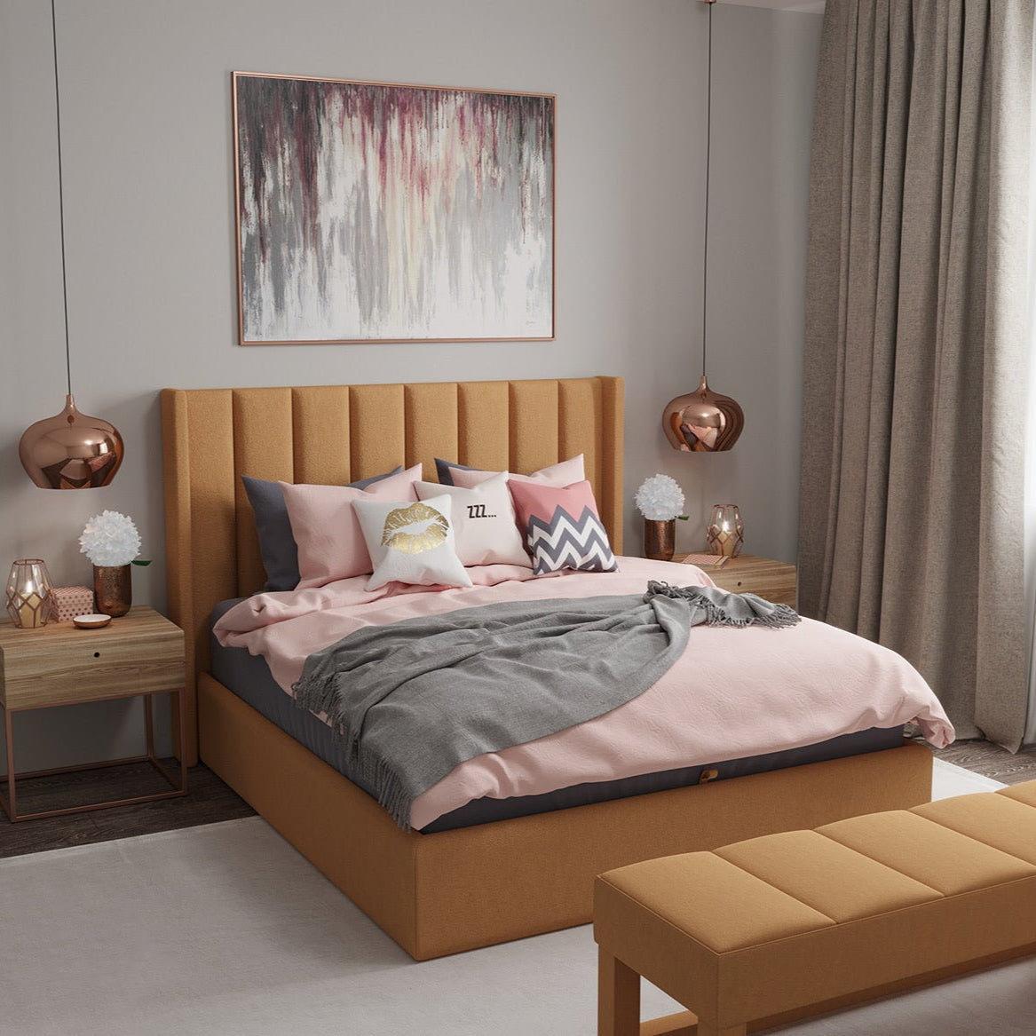 Funkybedz - Oxford Wing Storage Bed