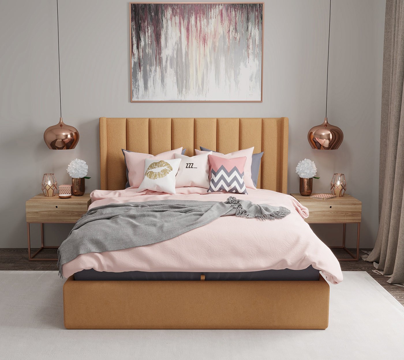 Funkybedz - Oxford Wing Storage Bed