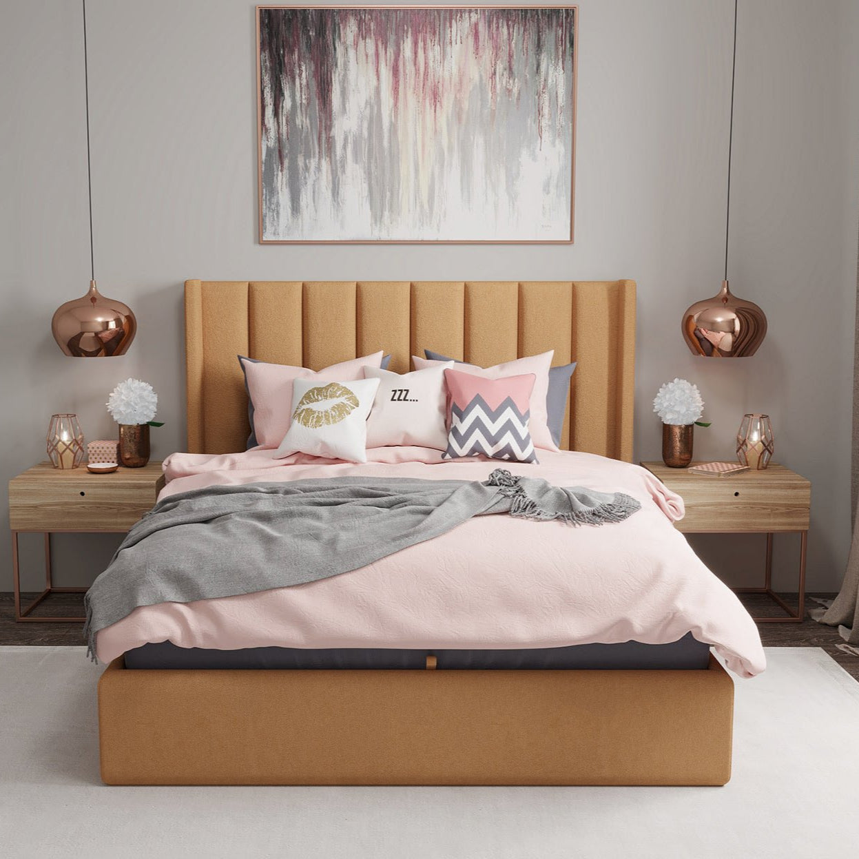 Funkybedz - Oxford Wing Storage Bed