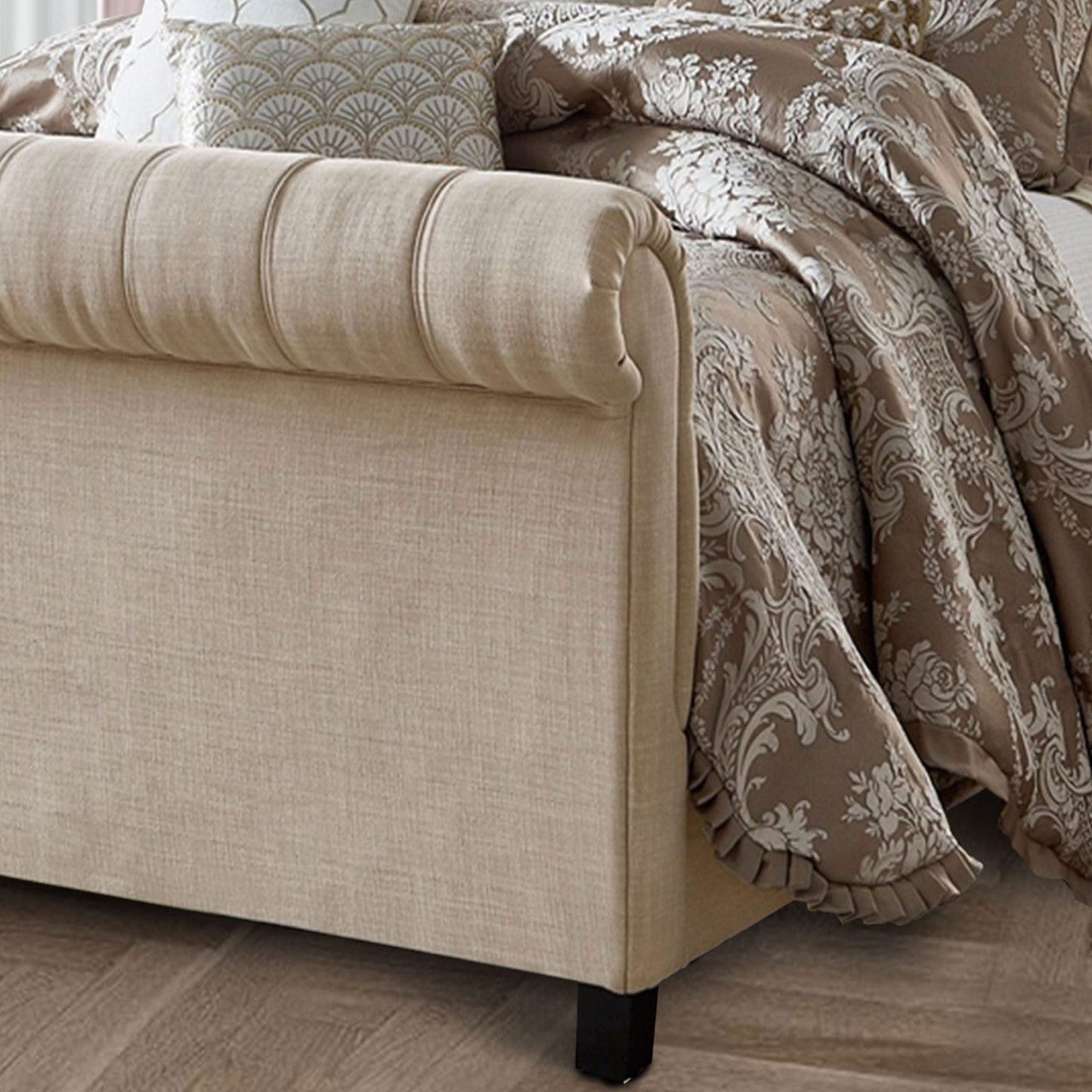 Funkybedz - Paris Sleigh Storage Bed