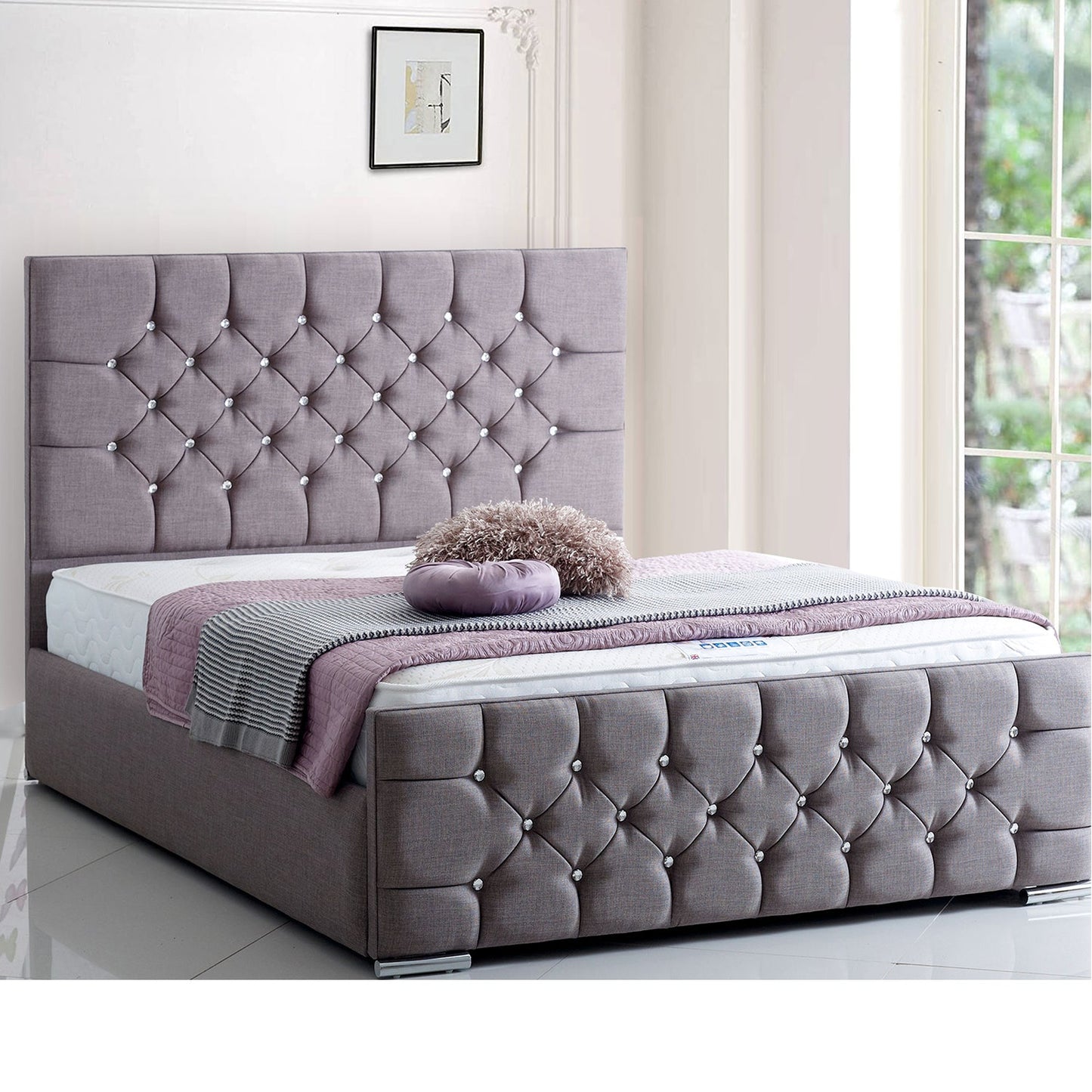 Funkybedz - Queen Ann Storage Bed