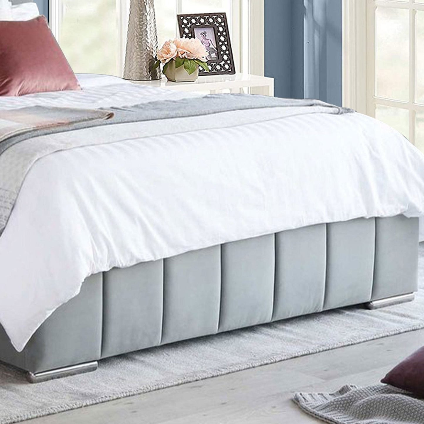 Funkybedz - Sleigh Manhattan Storage Bed