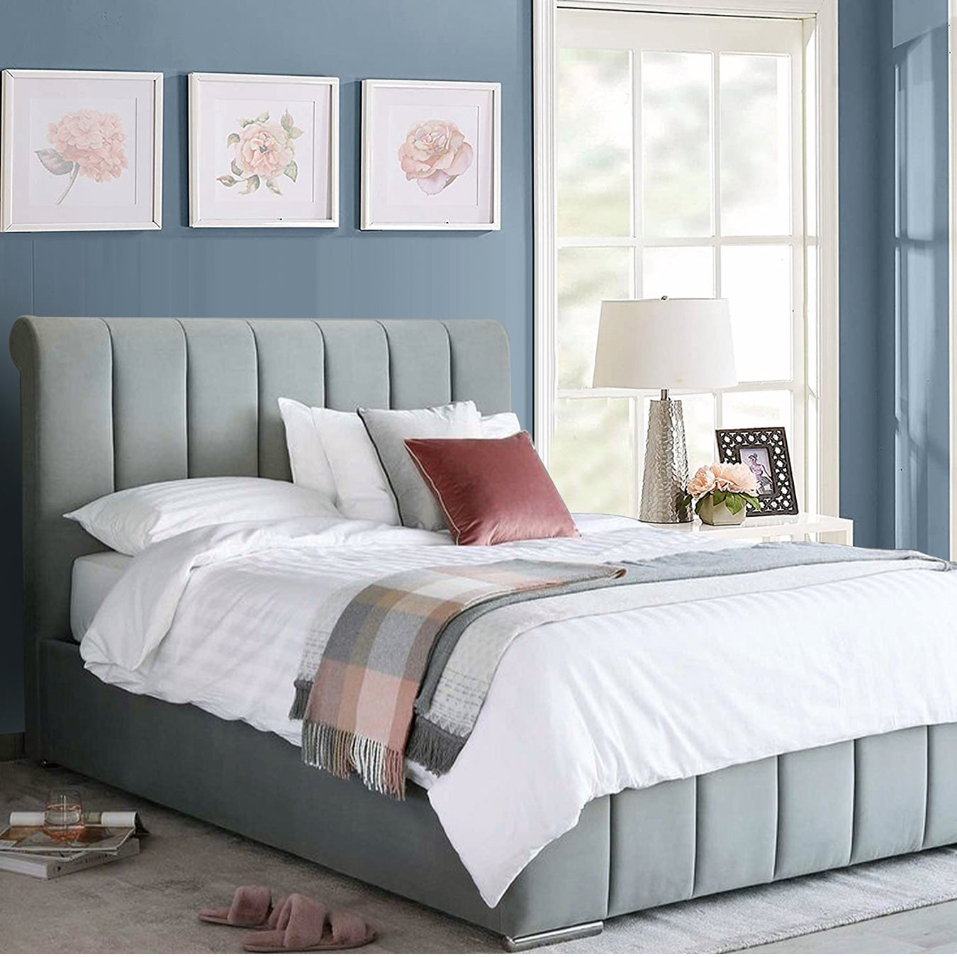 Funkybedz - Sleigh Manhattan Storage Bed