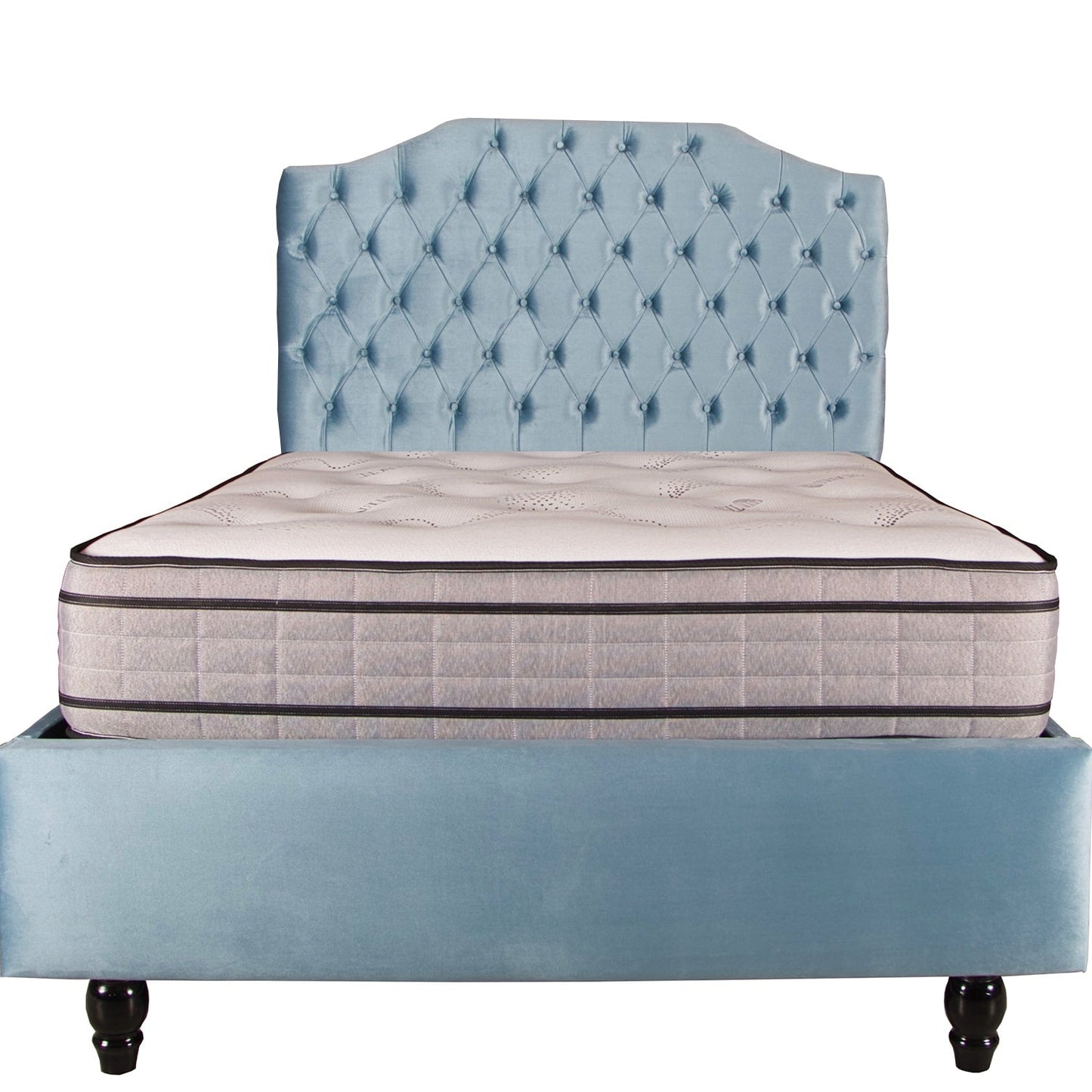 Funkybedz - Vienna Chesterfield Upholstered Bed Frame