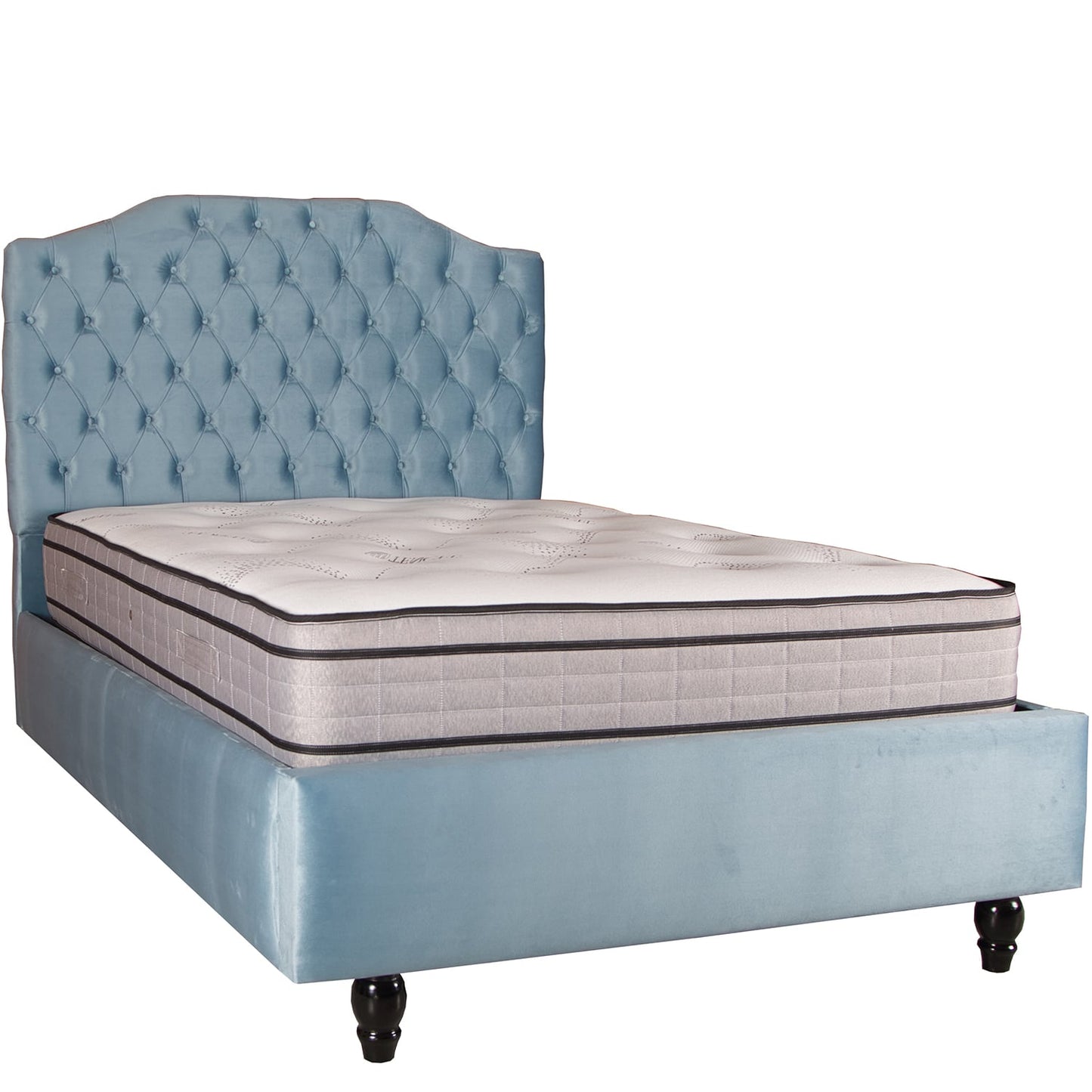 Funkybedz - Vienna Chesterfield Upholstered Bed Frame