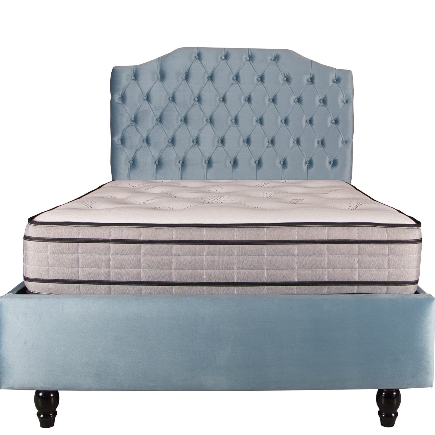 Funkybedz - Vienna Chesterfield Upholstered Bed Frame