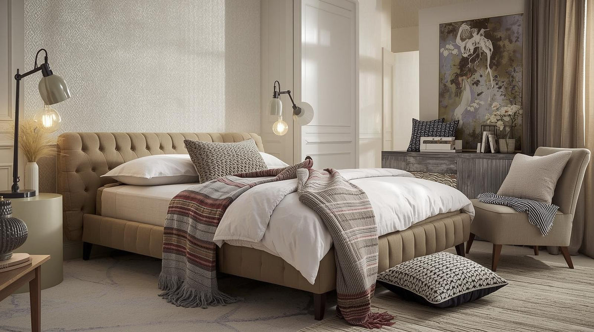 How To Mix Patterns & Textures In Your Bedroom 2026 | Funkybedz Style Tips