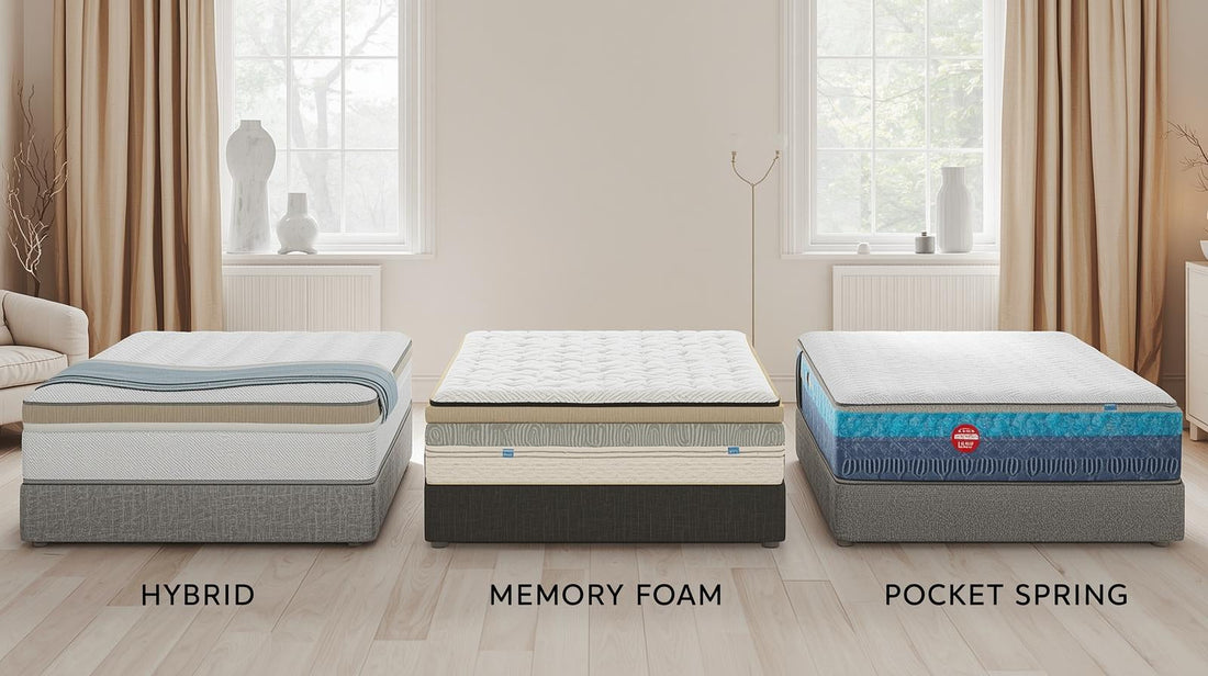 Hybrid vs Memory Foam vs Pocket Spring: The 2026 Mattress Showdown You Didn’t Know You Needed