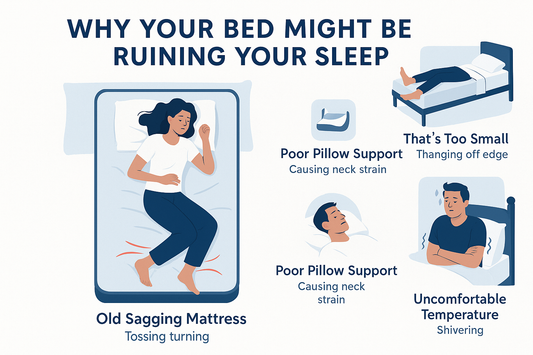 Why Your Bed Might Be Ruining Your Sleep (and How to Fix It)