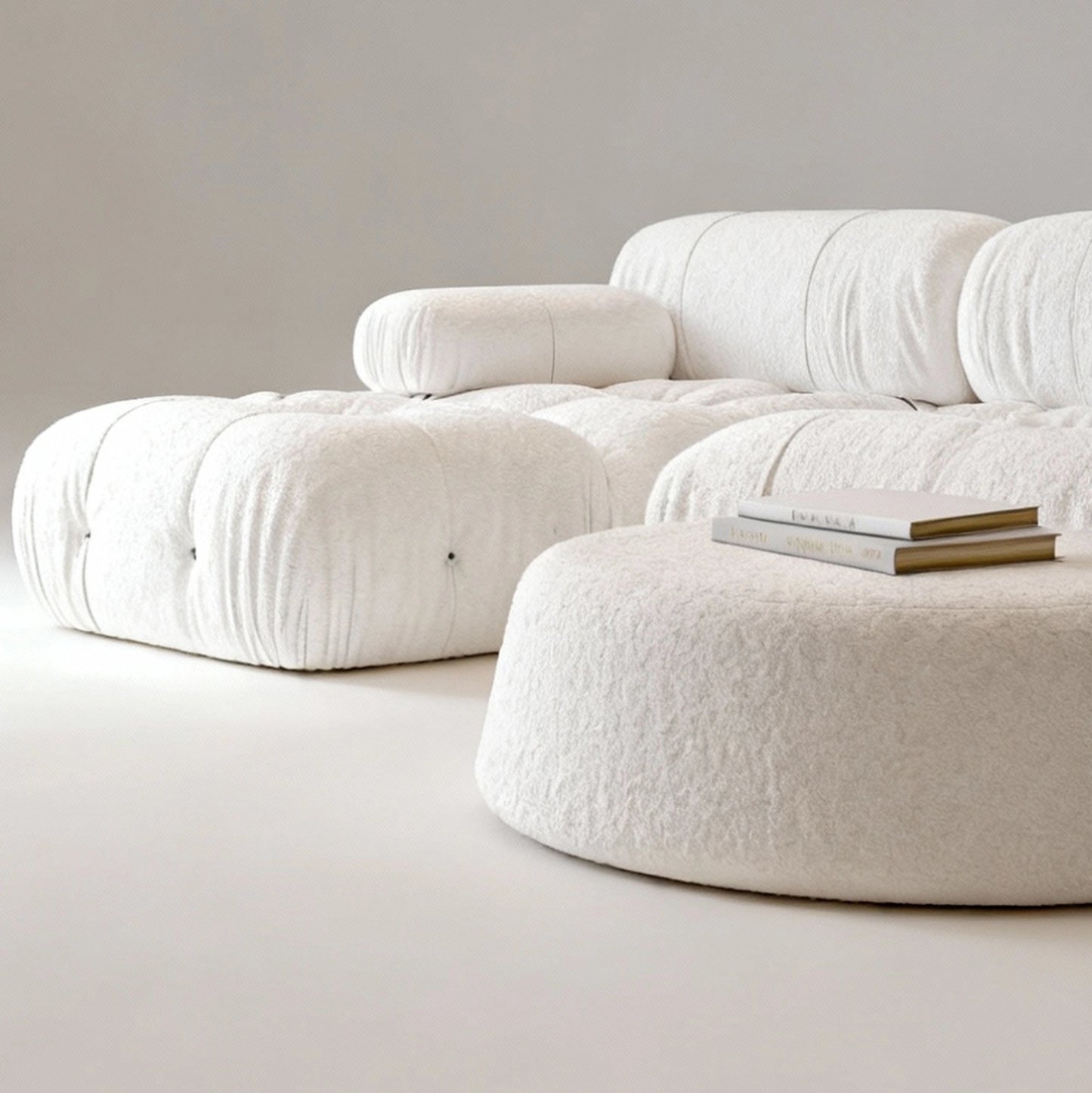 Luna Ottoman Pouffe | Finishing Touches by Funkybedz