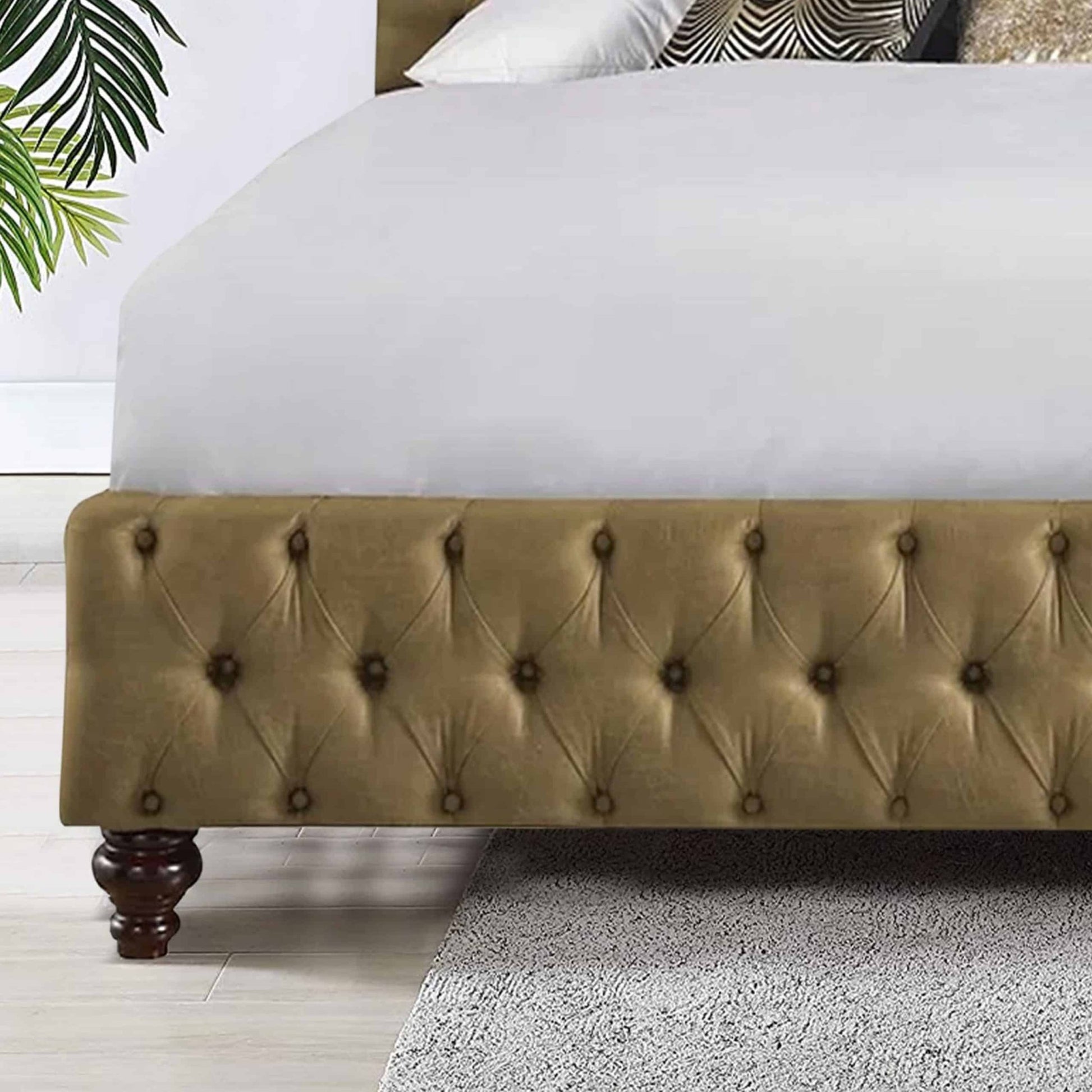 Funkybedz - Buckingham Chesterfield Upholstered Bed