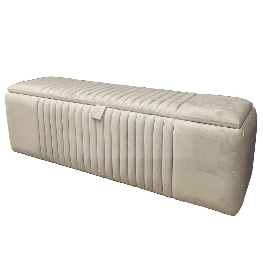 Funkybedz - Celestia Ottoman Box | Luxury Bedroom Storage – Funkybedz