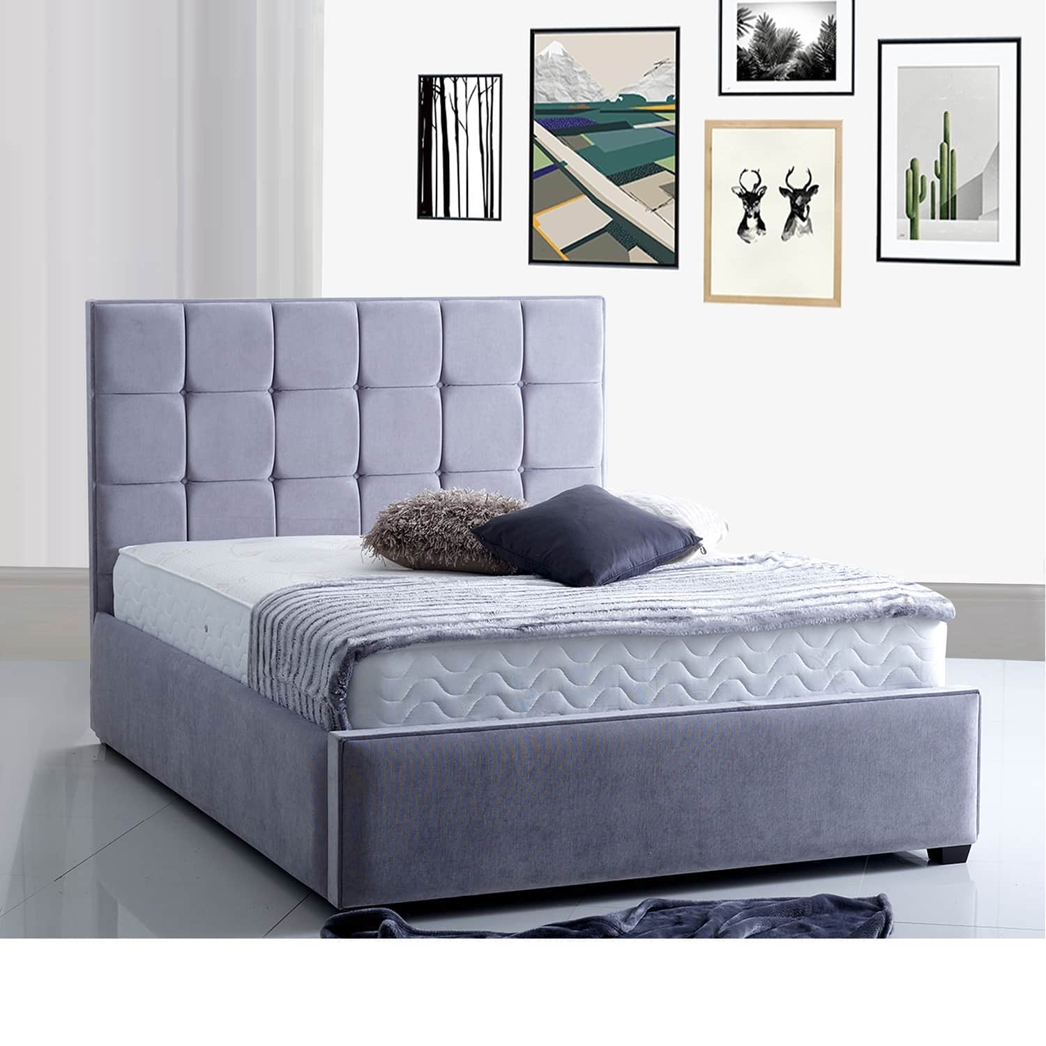 Funkybedz - Cube Square Bed Frame
