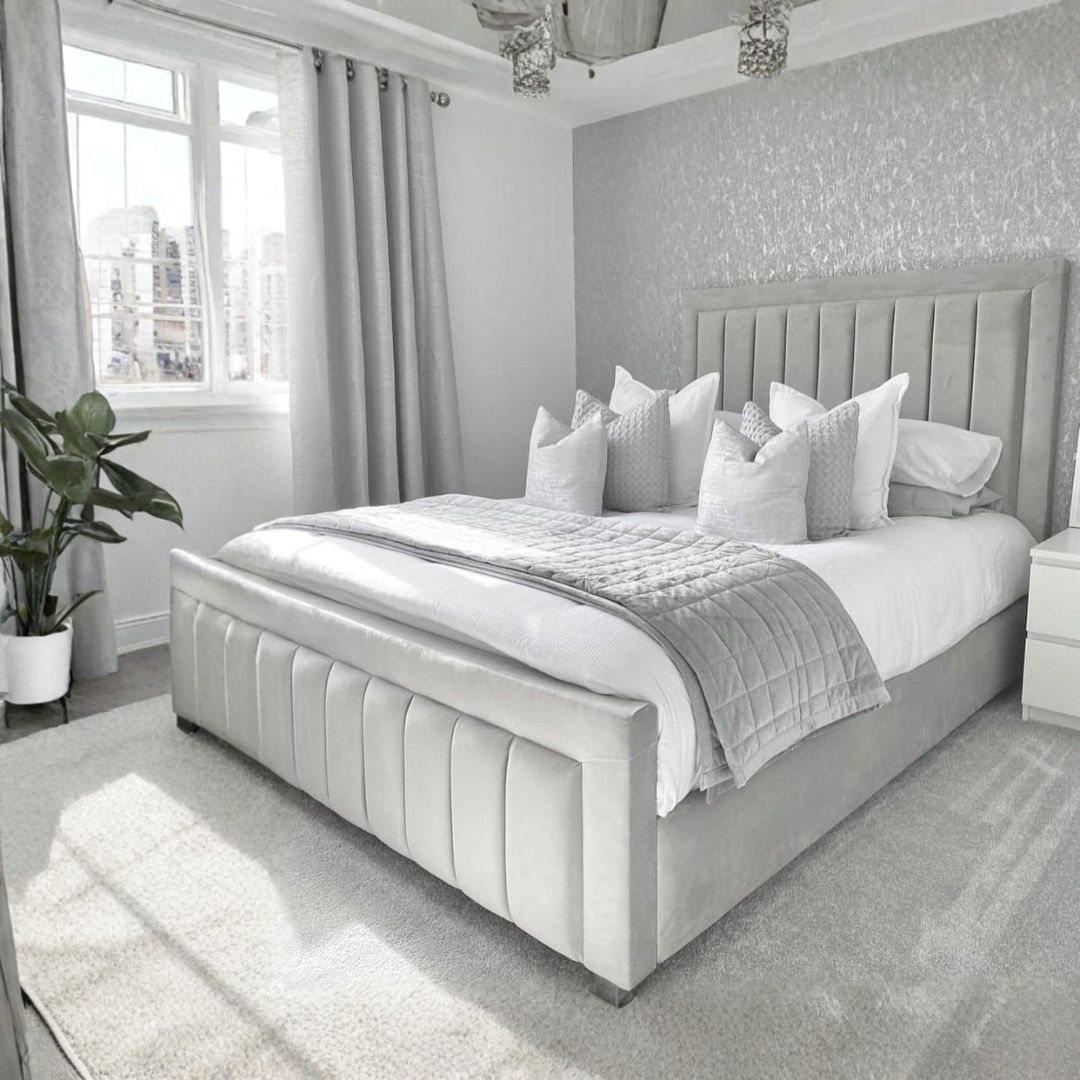 Dior Storage Bed | Modern Upholstered Ottoman Bed