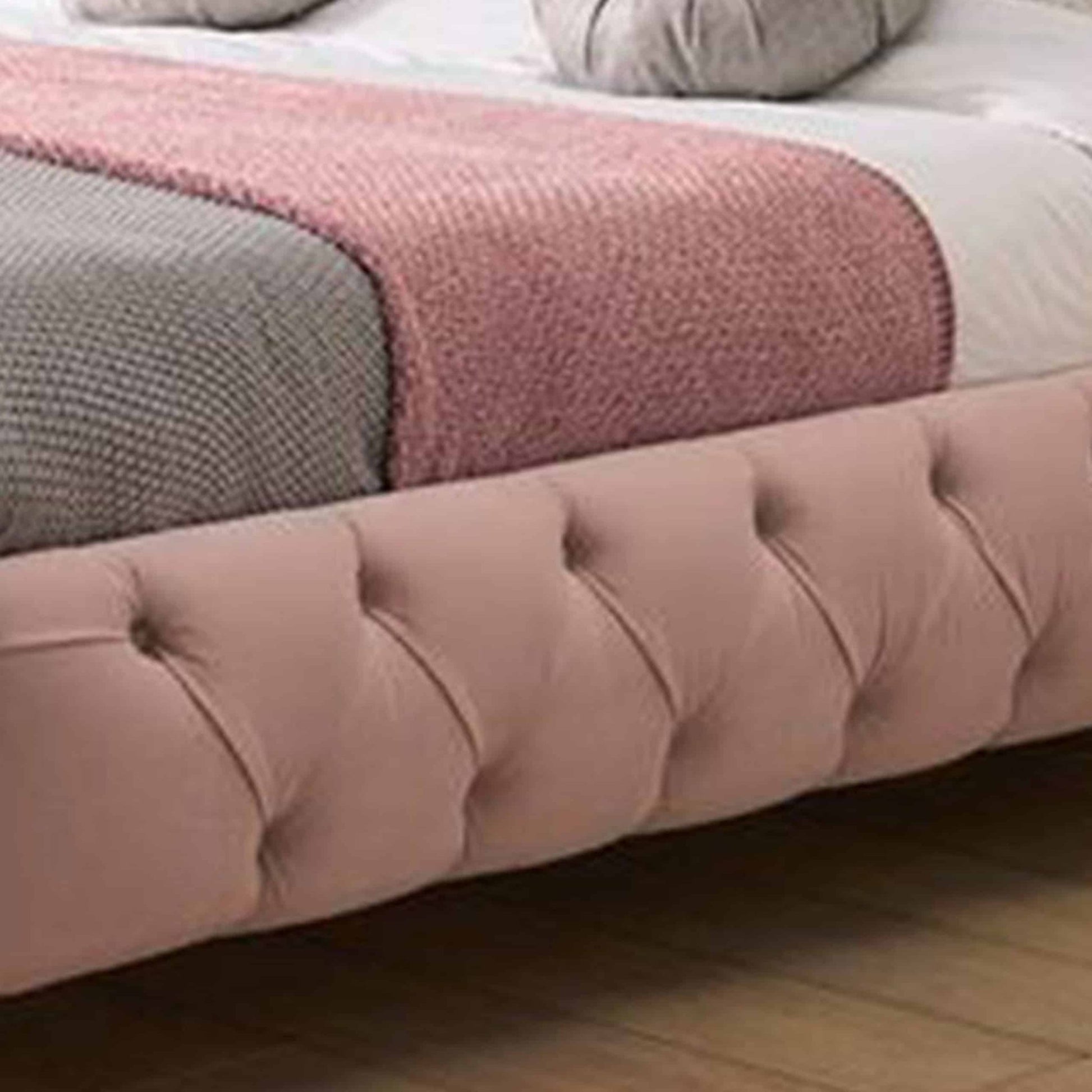 Funkybedz - Juliet Chesterfield Upholstered Bed