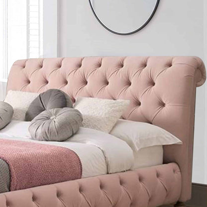 Funkybedz - Juliet Chesterfield Upholstered Bed