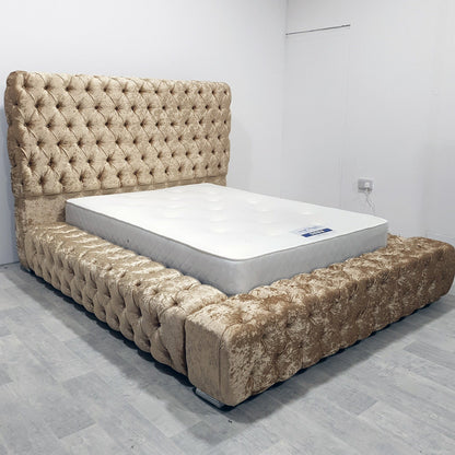Funkybedz - Kensington Chesterfield Upholstered Bed Frame