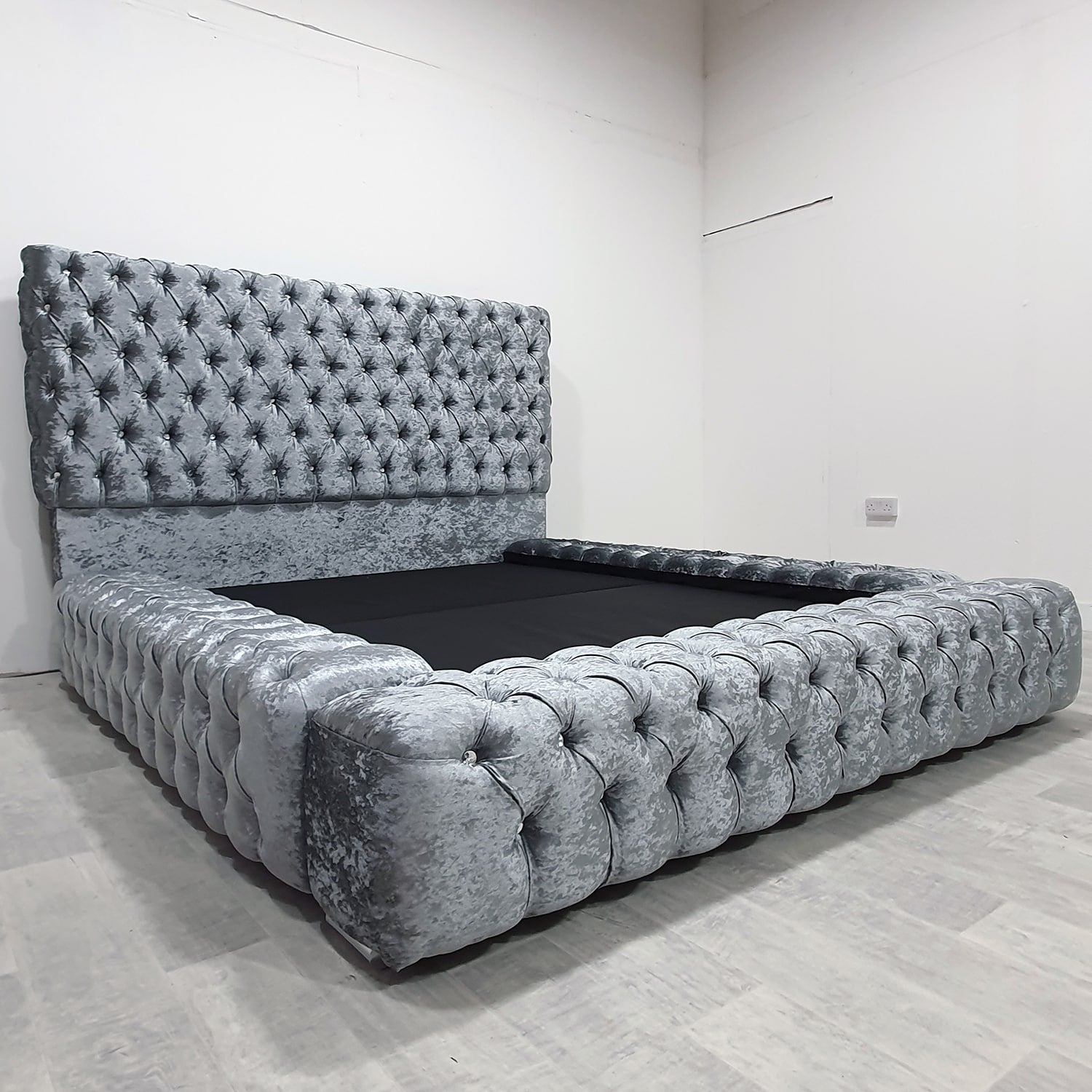 Funkybedz - Kensington Chesterfield Upholstered Bed Frame