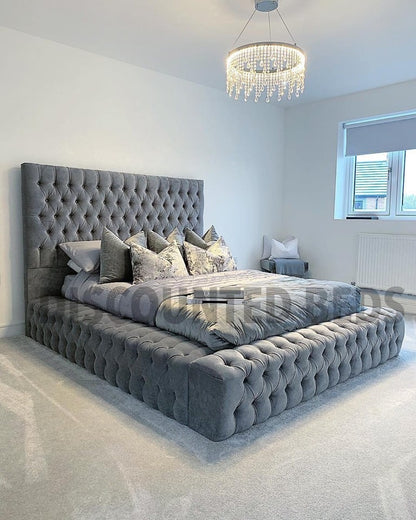 Funkybedz - Kensington Chesterfield Upholstered Bed Frame