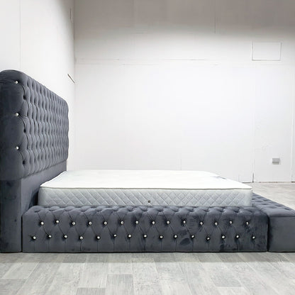 Funkybedz - Kensington Chesterfield Upholstered Bed Frame