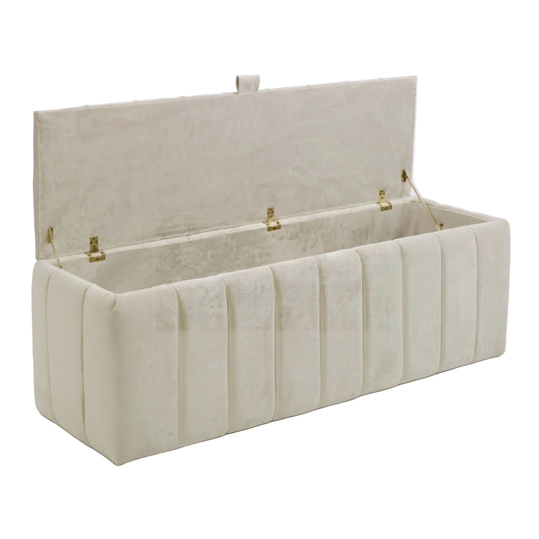 Funkybedz - Modo Ottoman Box | Upholstered Bedroom Storage – Funkybedz