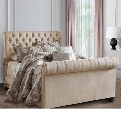 Funkybedz - Paris Sleigh Storage Bed