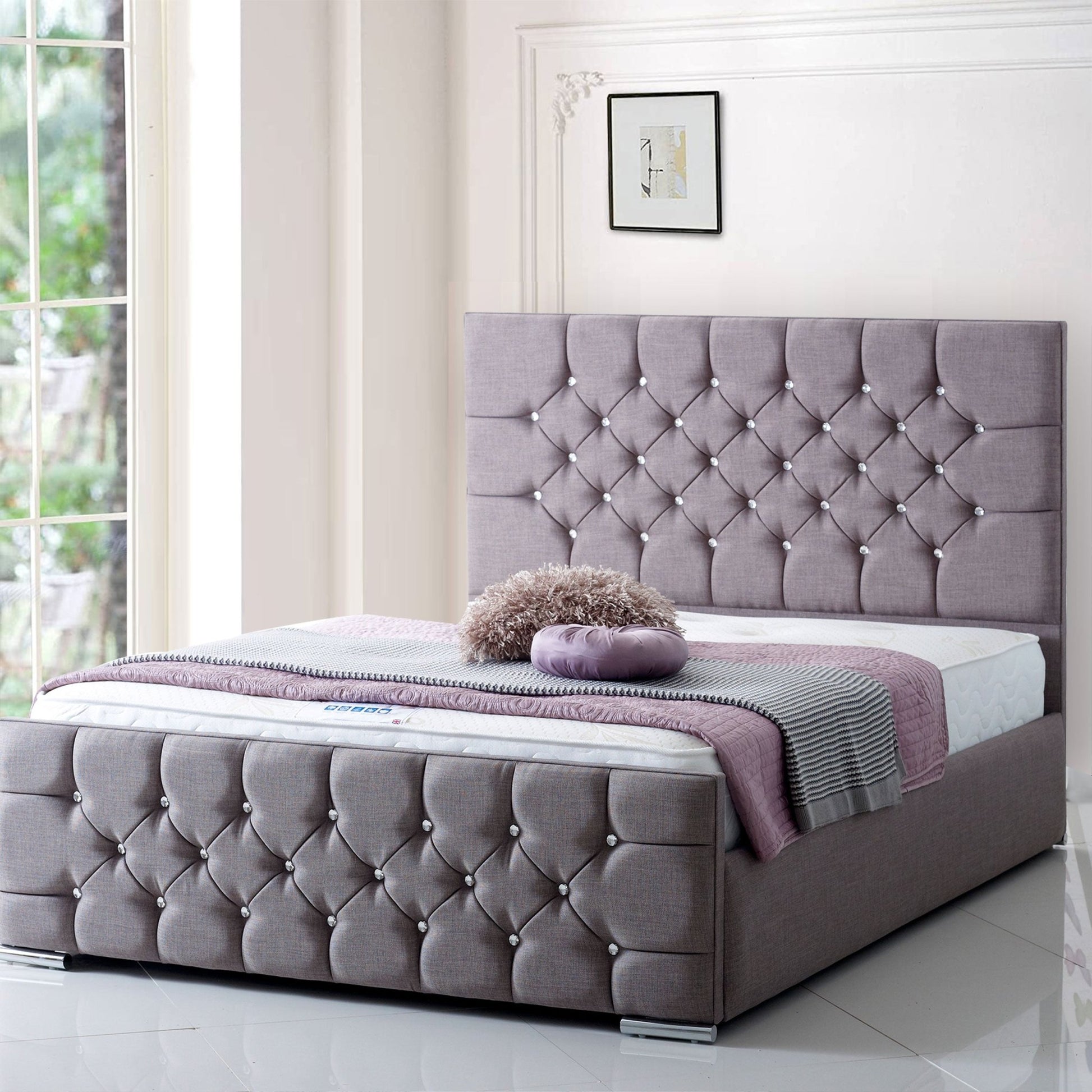 Funkybedz - Queen Ann Storage Bed