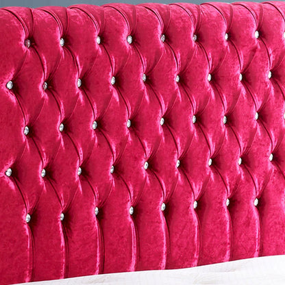 Funkybedz - Sleigh Chesterfield Storage Bed