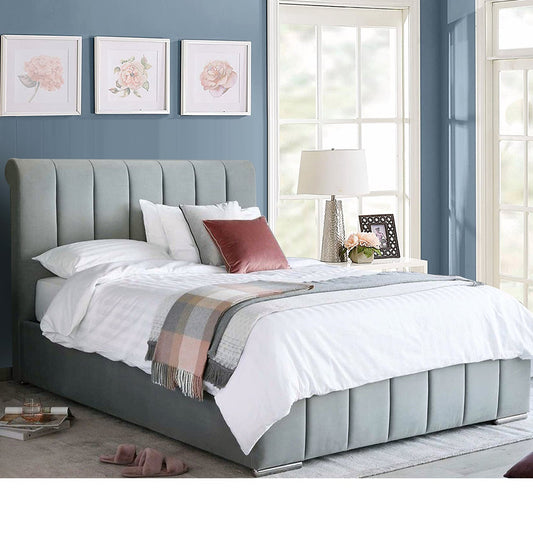 Funkybedz - Sleigh Manhattan Storage Bed