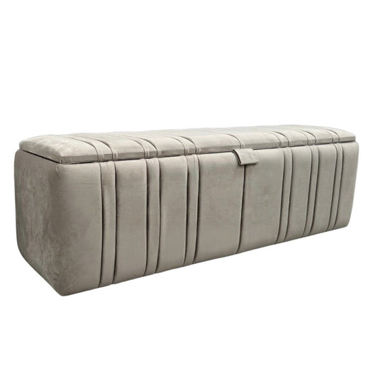 Funkybedz - Trove Ottoman Box | Upholstered Bedroom Storage – Funkybedz