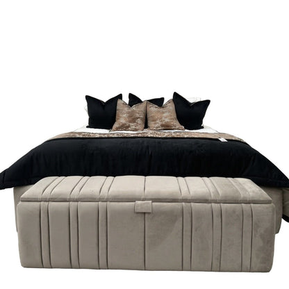 Funkybedz - Trove Ottoman Box | Upholstered Bedroom Storage – Funkybedz