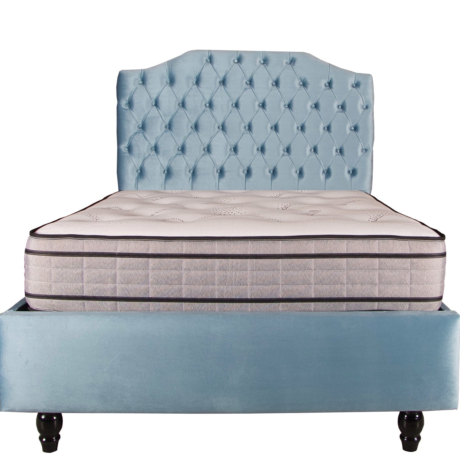 Funkybedz - Vienna Chesterfield Upholstered Bed Frame